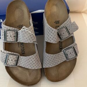 Birkenstock Suede Dot Sandals